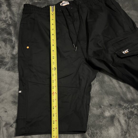 Size 34 Caterpillar Workwear Shorts Pitch Black Style 7080001 - Picture 3 of 7